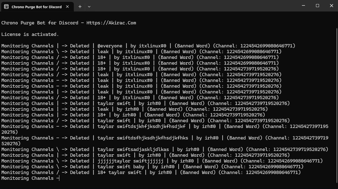 Chrono Purge: Discord Tool - Delete Spam Messages, Including Those Older than 14 Days, Monitor Multiple Channels & More! - Diablo 3 Mods Store - Seasonal and non-seasonal - Modded Items and Gear for PlayStation 4, PlayStation 5, Nintendo Switch, and Xbox One