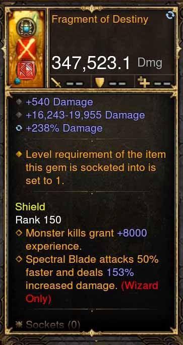 Fragment of Destiny 347k Actual DPS Wand - Diablo 3 Mods Store - Seasonal and non-seasonal - Modded Items and Gear for PlayStation 4, PlayStation 5, Nintendo Switch, and Xbox One