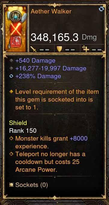 Aether Wallker 348k Actual DPS Wand - Diablo 3 Mods Store - Seasonal and non-seasonal - Modded Items and Gear for PlayStation 4, PlayStation 5, Nintendo Switch, and Xbox One