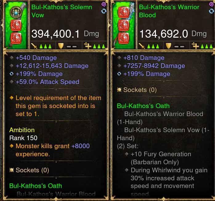 Bulkatos Combo 394k Modded Weapons (w/ King Maker XMOG) - Diablo 3 Mods Store - Seasonal and non-seasonal - Modded Items and Gear for PlayStation 4, PlayStation 5, Nintendo Switch, and Xbox One