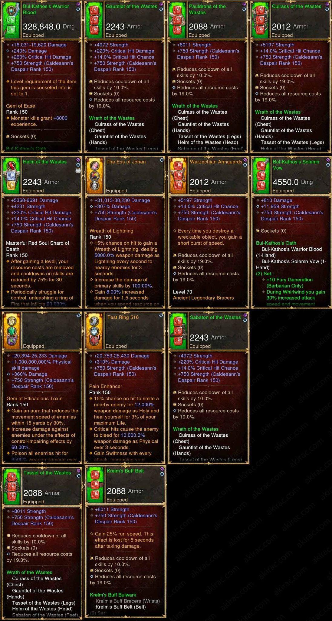 Diablo 3 Immortal Orig Waste Barbarian (v3) - Diablo 3 Mods Store - Seasonal and non-seasonal - Modded Items and Gear for PlayStation 4, PlayStation 5, Nintendo Switch, and Xbox One