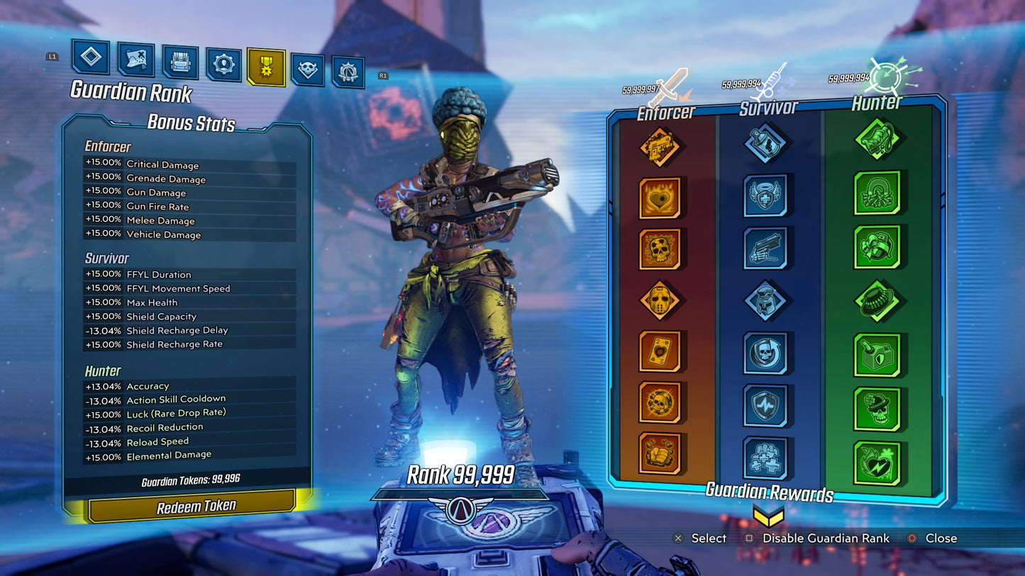 (PS4/PS5) Borderlands 3 Modded Level 72 Character Mayhem 10 Unlocked with Modded Weapons - Diablo 3 Mods Store - Seasonal and non-seasonal - Modded Items and Gear for PlayStation 4, PlayStation 5, Nintendo Switch, and Xbox One