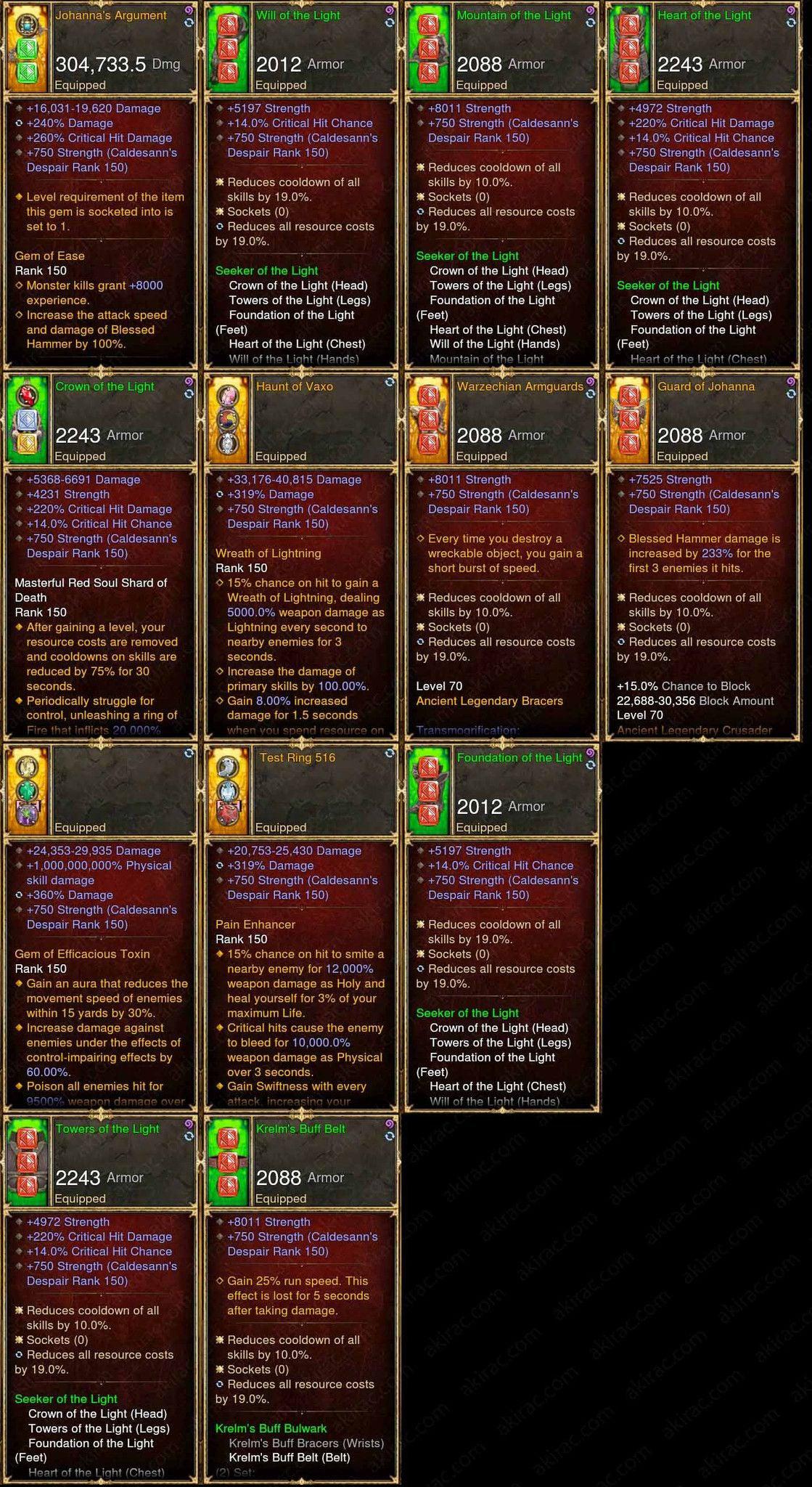 Diablo 3 Immortal Orig Light Crusader - Diablo 3 Mods Store - Seasonal and non-seasonal - Modded Items and Gear for PlayStation 4, PlayStation 5, Nintendo Switch, and Xbox One