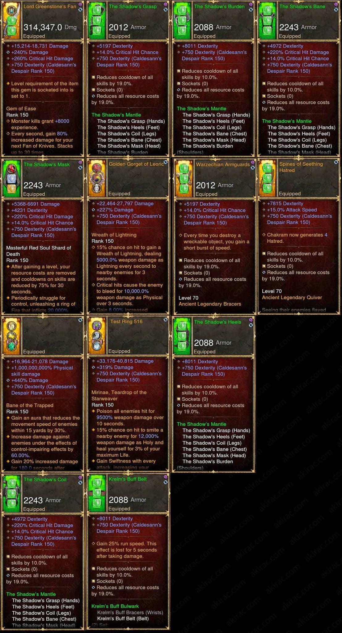 Diablo 3 Immortal Orig Shadow Mantle Demon Hunter (v3) - Diablo 3 Mods Store - Seasonal and non-seasonal - Modded Items and Gear for PlayStation 4, PlayStation 5, Nintendo Switch, and Xbox One