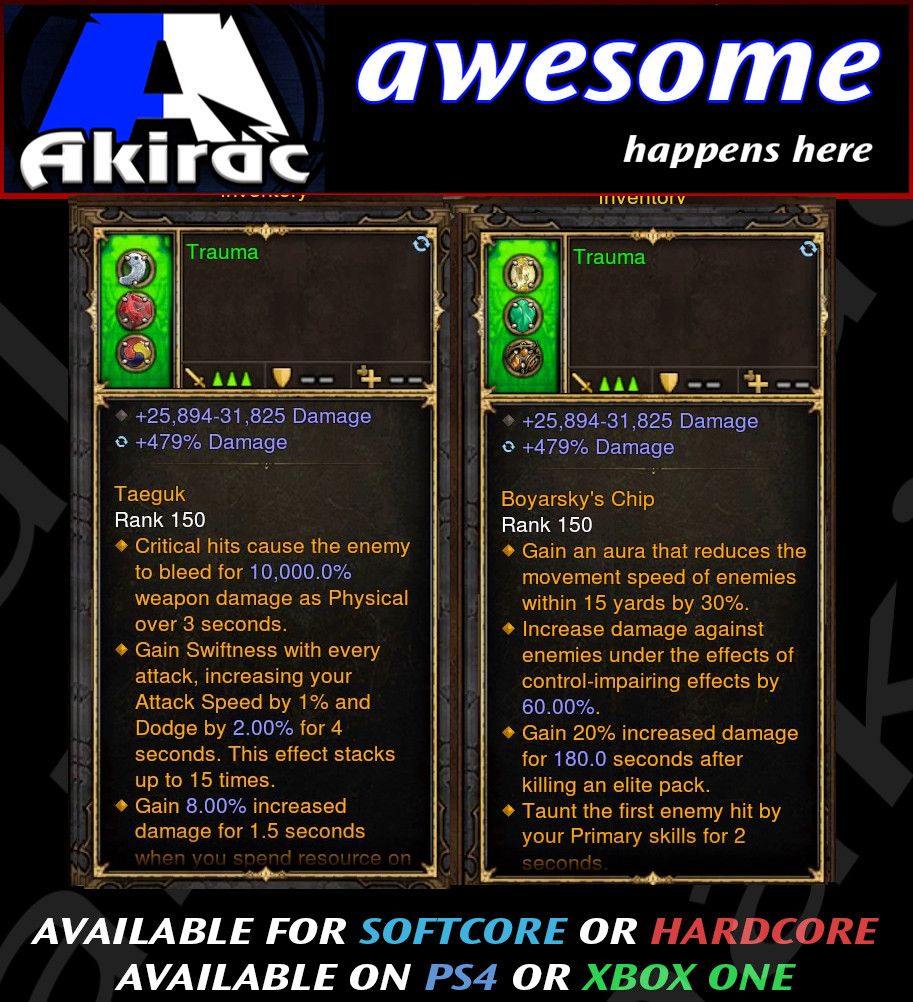 Pure Damage Stats Legacy of Nightmare Set Modded Modded Rings - Diablo 3 Mods Store - Seasonal and non-seasonal - Modded Items and Gear for PlayStation 4, PlayStation 5, Nintendo Switch, and Xbox One