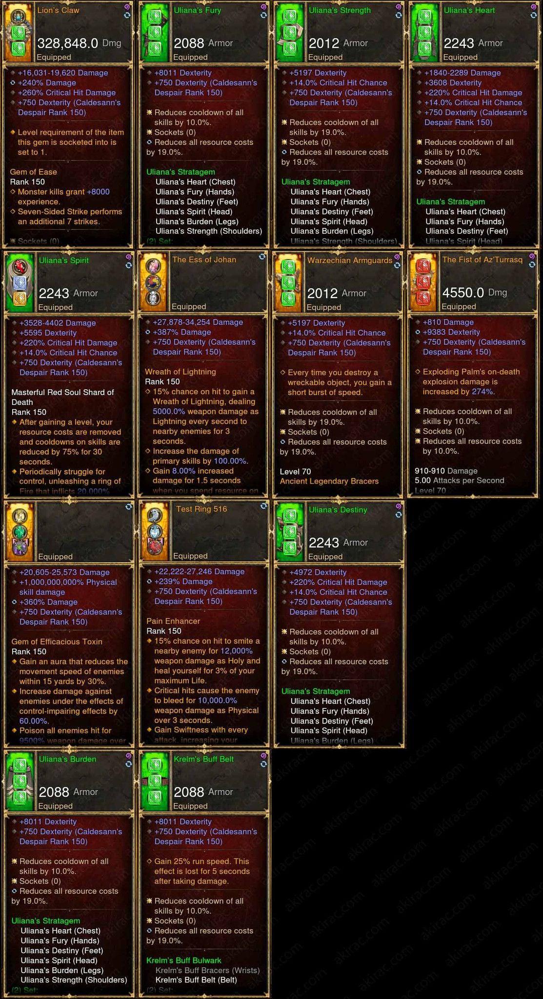 Diablo 3 Immortal Orig Ulania Monk (v3) - Diablo 3 Mods Store - Seasonal and non-seasonal - Modded Items and Gear for PlayStation 4, PlayStation 5, Nintendo Switch, and Xbox One