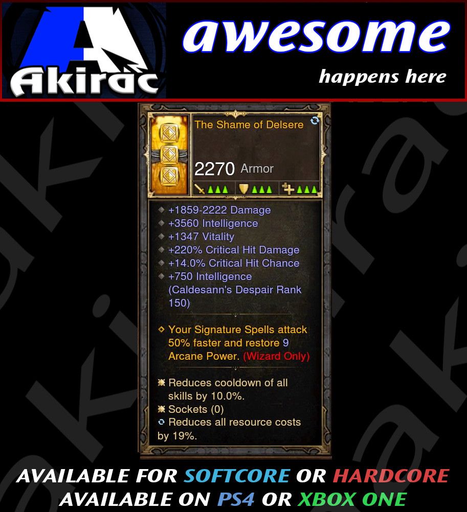 Shame of Delsere Belt Modded - Diablo 3 Mods Store - Seasonal and non-seasonal - Modded Items and Gear for PlayStation 4, PlayStation 5, Nintendo Switch, and Xbox One