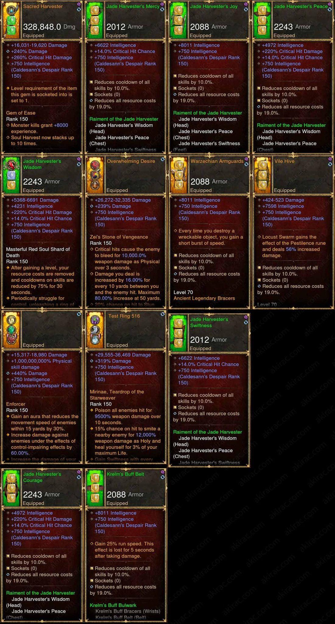 Diablo 3 Immortal Orig Jade Witch Doctor (v3) - Diablo 3 Mods Store - Seasonal and non-seasonal - Modded Items and Gear for PlayStation 4, PlayStation 5, Nintendo Switch, and Xbox One