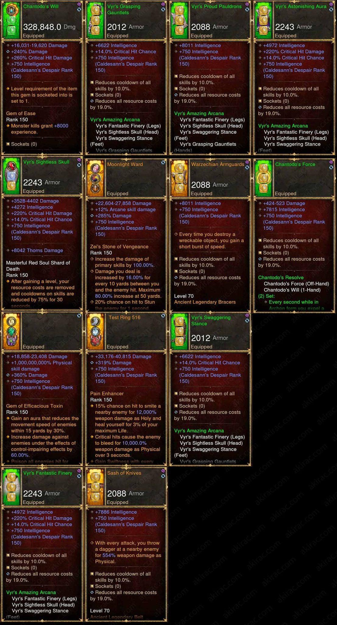 Diablo 3 Immortal Orig Vyrs Wizard (v3) - Diablo 3 Mods Store - Seasonal and non-seasonal - Modded Items and Gear for PlayStation 4, PlayStation 5, Nintendo Switch, and Xbox One
