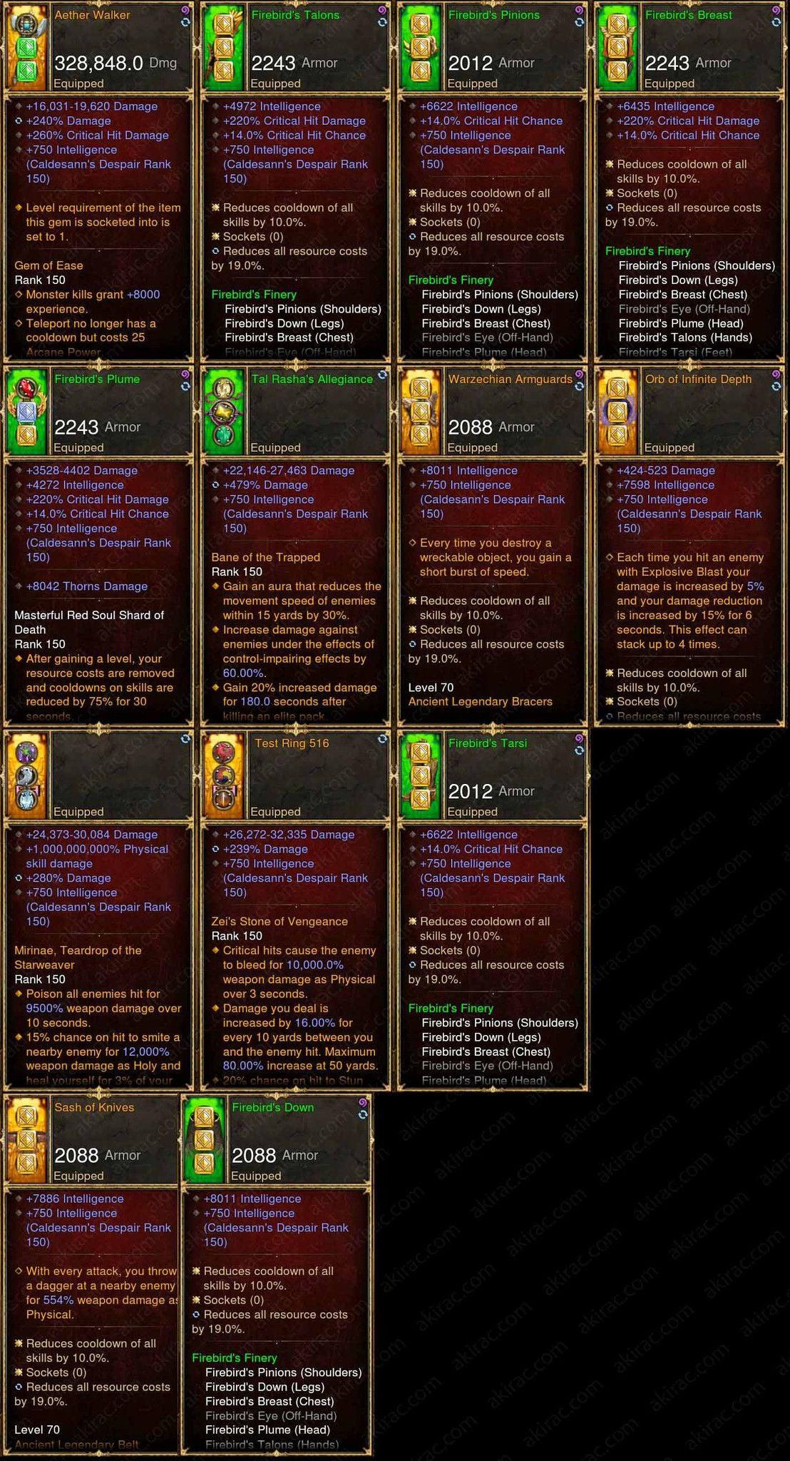Diablo 3 Immortal Orig Firebird Wizard - Diablo 3 Mods Store - Seasonal and non-seasonal - Modded Items and Gear for PlayStation 4, PlayStation 5, Nintendo Switch, and Xbox One