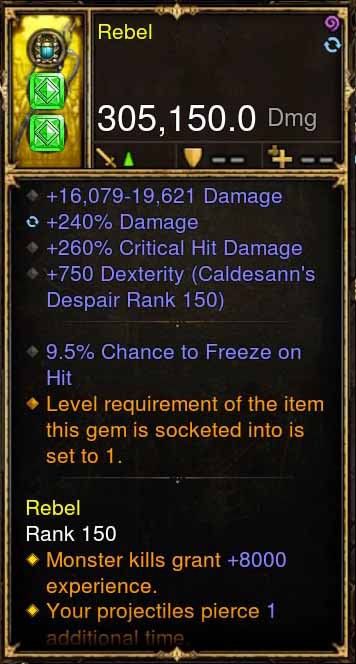 Rebel Addon: 305k Actual DPS Buriza Modded Bow - Diablo 3 Mods Store - Seasonal and non-seasonal - Modded Items and Gear for PlayStation 4, PlayStation 5, Nintendo Switch, and Xbox One