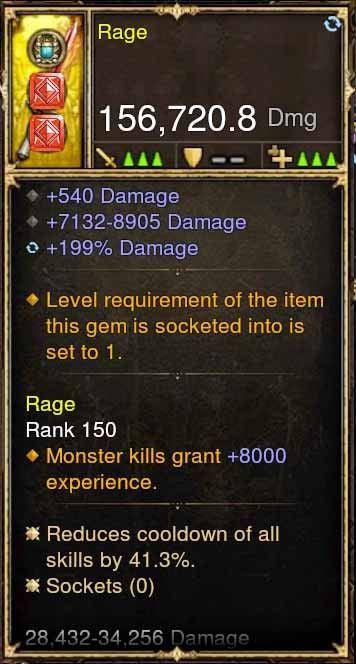 Rage Modded Weapon Blood Magic +41% Cooldown - Diablo 3 Mods Store - Seasonal and non-seasonal - Modded Items and Gear for PlayStation 4, PlayStation 5, Nintendo Switch, and Xbox One