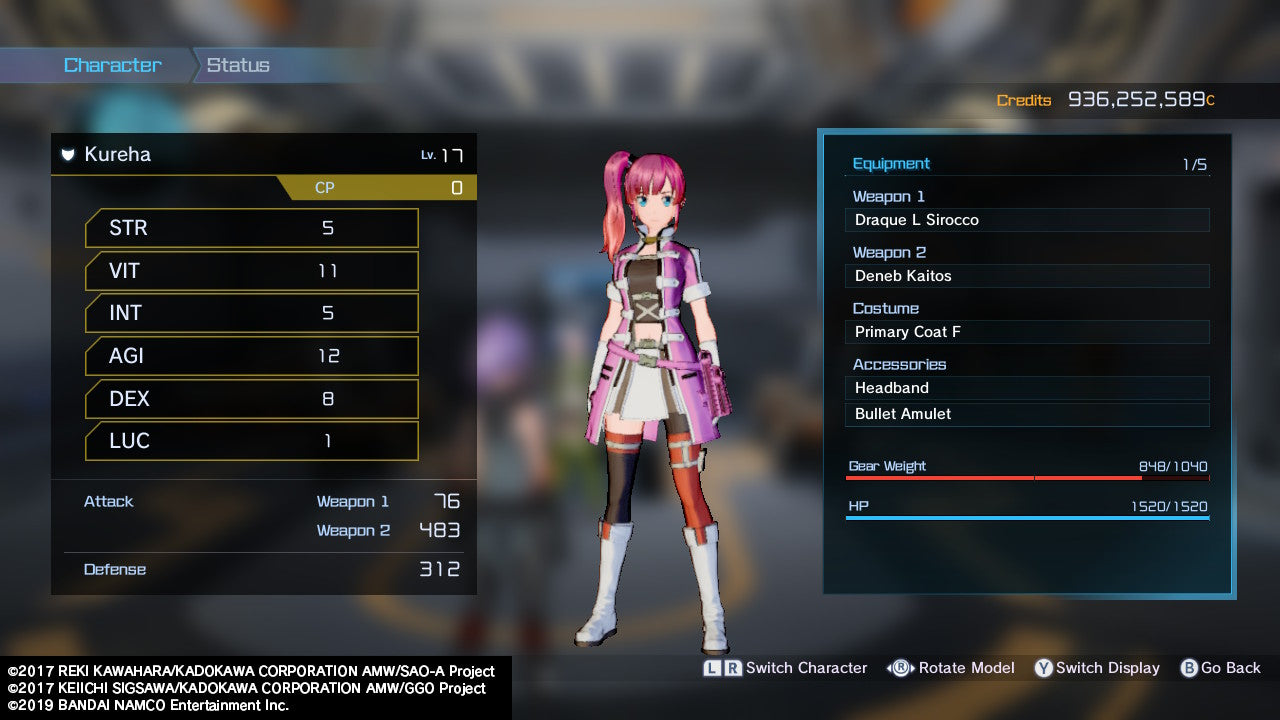 [Switch Save Progression] - Sword Art Online Fatal Bullet - Rich Super Starter Mod Cheat Akirac Other Mods Seasonal and Non Seasonal Save Mod - Modded Items and Gear - Hacks - Cheats - Trainers for Playstation 4 - Playstation 5 - Nintendo Switch - Xbox One