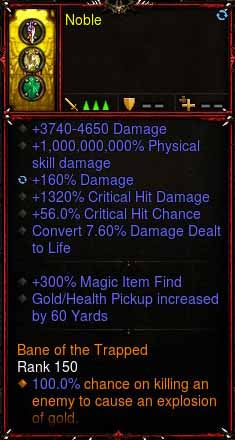 [Primal Ancient] 1-70 1000000000% Modded Ring 1320% CHD, 56% CC, 7% Leech, 300% MF, 60 PR Noble Diablo 3 Mods ROS Seasonal and Non Seasonal Save Mod - Modded Items and Gear - Hacks - Cheats - Trainers for Playstation 4 - Playstation 5 - Nintendo Switch - Xbox One
