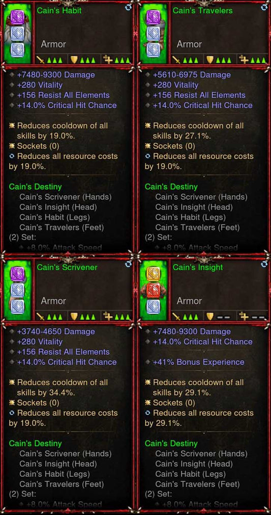 [Primal Ancient] [QUAD DPS] 2.6.7 Cain's Multi Class Set Diablo 3 Mods ROS Seasonal and Non Seasonal Save Mod - Modded Items and Gear - Hacks - Cheats - Trainers for Playstation 4 - Playstation 5 - Nintendo Switch - Xbox One