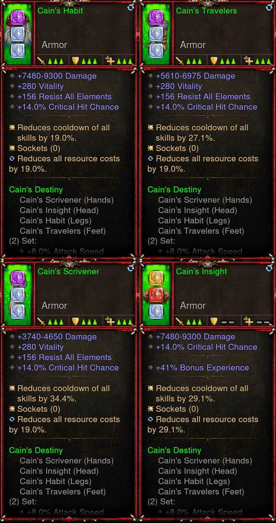 [Primal Ancient] [QUAD DPS] 2.6.7 Cain's Multi Class Set-Modded Sets-Diablo 3 Mods ROS-Akirac Diablo 3 Mods Seasonal and Non Seasonal Save Mod - Modded Items and Sets Hacks - Cheats - Trainer - Editor for Playstation 4-Playstation 5-Nintendo Switch-Xbox One