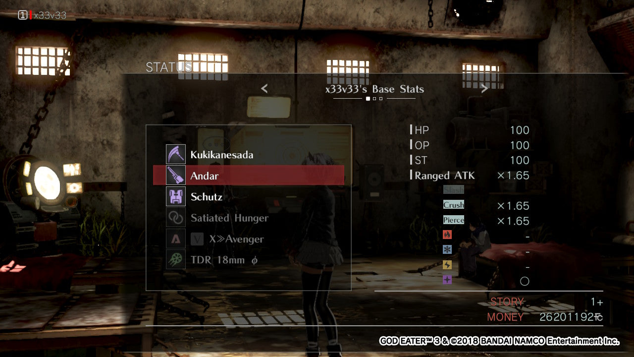 [Switch Save Progression] - God Eater 3 - Mods/Super Starter/Complete Save Akirac Other Mods Seasonal and Non Seasonal Save Mod - Modded Items and Gear - Hacks - Cheats - Trainers for Playstation 4 - Playstation 5 - Nintendo Switch - Xbox One