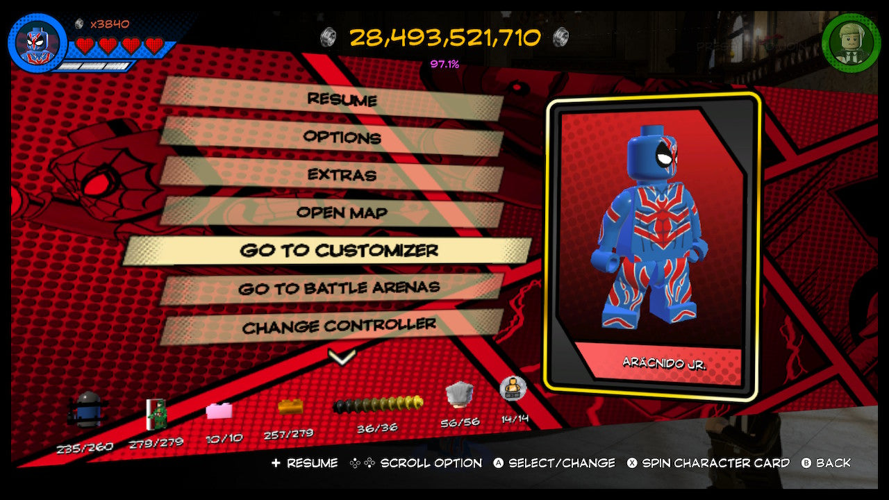 [Switch Save Progression] - LEGO MARVEL Super Heros 2 - All Characters 94% Akirac Other Mods Seasonal and Non Seasonal Save Mod - Modded Items and Gear - Hacks - Cheats - Trainers for Playstation 4 - Playstation 5 - Nintendo Switch - Xbox One