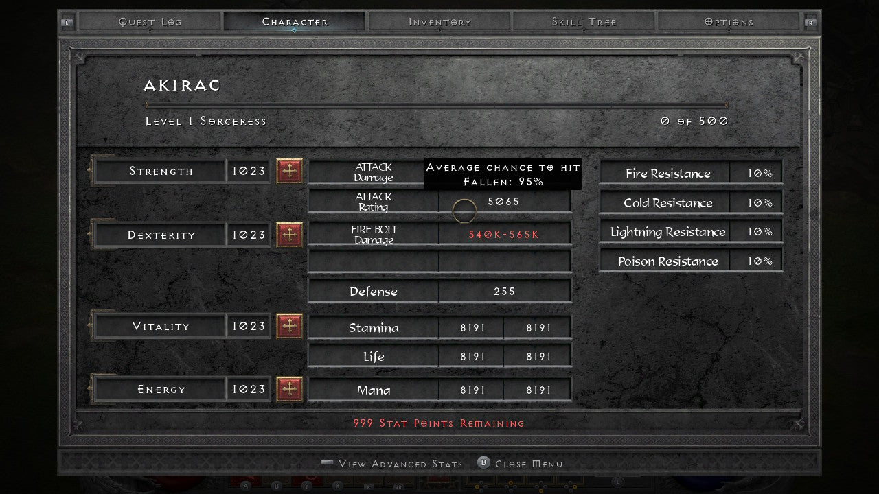 Diablo 2 Resurrected Character Mod Maxed Stats (Offline Mode) (D2R