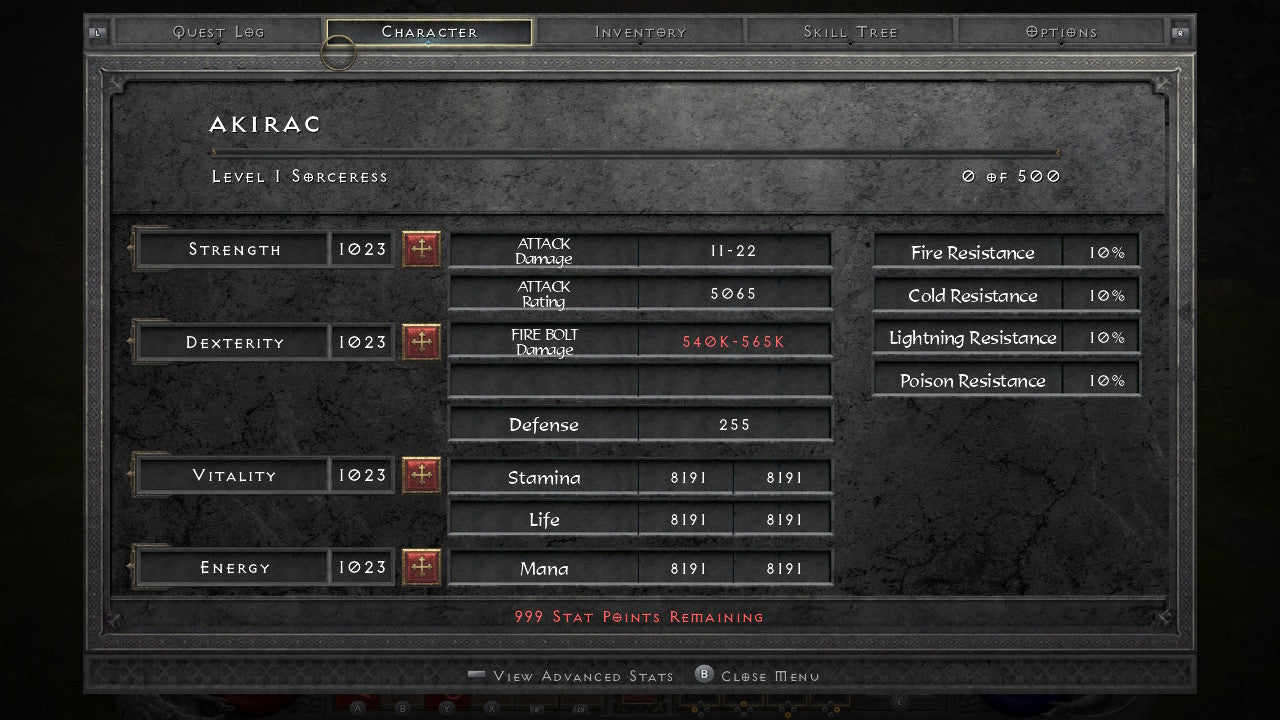 Diablo 2 Resurrected - Character Mod Maxed Stats (Offline Mode) (D2R) (Injection Included) AKIRAC D2R Seasonal and Non Seasonal Save Mod - Modded Items and Gear - Hacks - Cheats - Trainers for Playstation 4 - Playstation 5 - Nintendo Switch - Xbox One