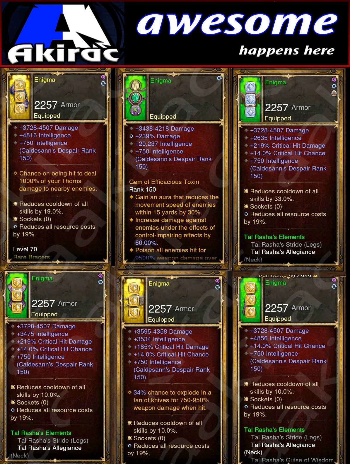 Diablo 3 Immortal v1 Tal Rasha Wizard Set for Rift 80-130 Enigma Diablo 3 Mods ROS Seasonal and Non Seasonal Save Mod - Modded Items and Gear - Hacks - Cheats - Trainers for Playstation 4 - Playstation 5 - Nintendo Switch - Xbox One