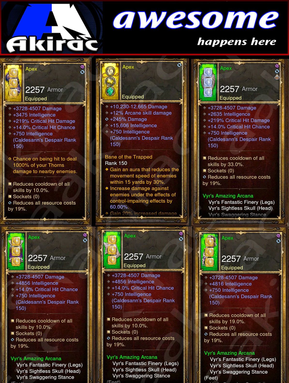 Diablo 3 Immortal v1 Vyrs Wizard Set for Rift 80-130 Apex Diablo 3 Mods ROS Seasonal and Non Seasonal Save Mod - Modded Items and Gear - Hacks - Cheats - Trainers for Playstation 4 - Playstation 5 - Nintendo Switch - Xbox One