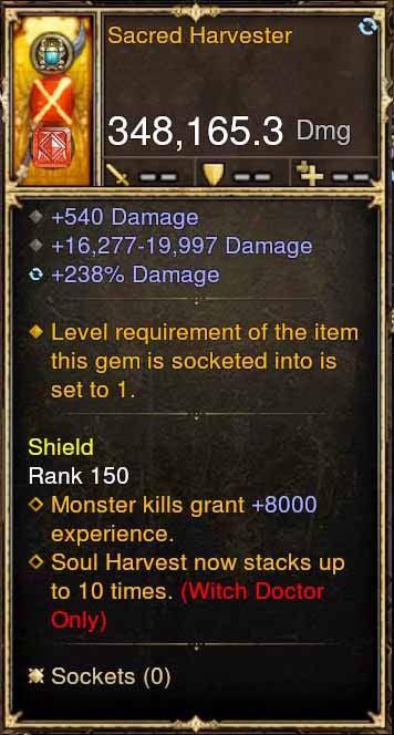Sacred Harvester 348k Actual DPS Modded Weapon Diablo 3 Mods ROS Seasonal and Non Seasonal Save Mod - Modded Items and Gear - Hacks - Cheats - Trainers for Playstation 4 - Playstation 5 - Nintendo Switch - Xbox One