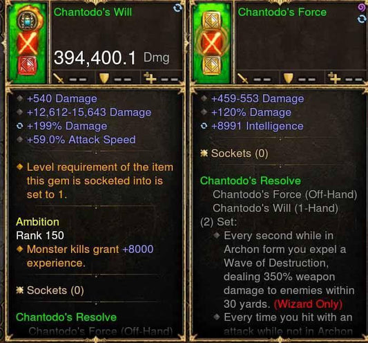 Chantodos Combo 394k Modded Weapons + Source Diablo 3 Mods ROS Seasonal and Non Seasonal Save Mod - Modded Items and Gear - Hacks - Cheats - Trainers for Playstation 4 - Playstation 5 - Nintendo Switch - Xbox One
