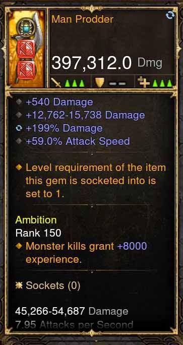 Man Prodder 397k Modded Weapon Diablo 3 Mods ROS Seasonal and Non Seasonal Save Mod - Modded Items and Gear - Hacks - Cheats - Trainers for Playstation 4 - Playstation 5 - Nintendo Switch - Xbox One