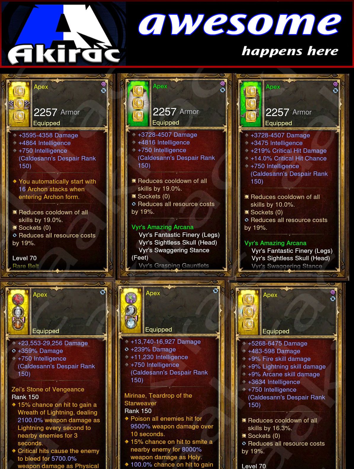 Diablo 3 Immortal v1 Vyrs Wizard Set for Rift 80-130 Apex Diablo 3 Mods ROS Seasonal and Non Seasonal Save Mod - Modded Items and Gear - Hacks - Cheats - Trainers for Playstation 4 - Playstation 5 - Nintendo Switch - Xbox One