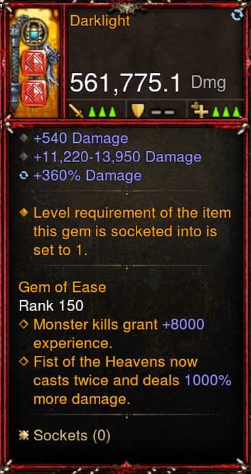 [Primal Ancient] 561k Actual DPS 2.6.7 DarkLight Diablo 3 Mods ROS Seasonal and Non Seasonal Save Mod - Modded Items and Gear - Hacks - Cheats - Trainers for Playstation 4 - Playstation 5 - Nintendo Switch - Xbox One