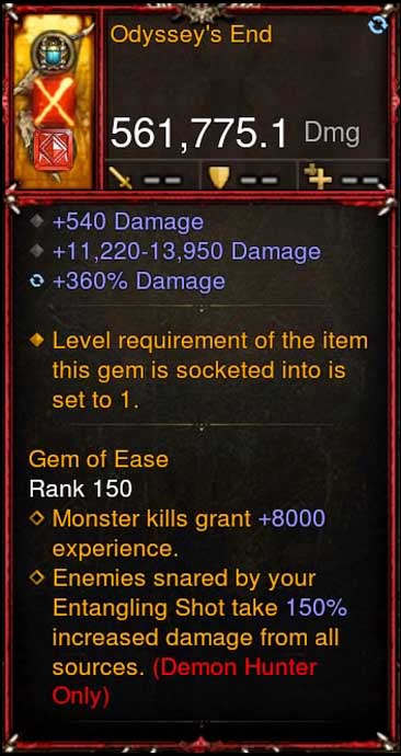 [Primal Ancient] 561k Actual DPS 2.6.9 Odysseys End Diablo 3 Mods ROS Seasonal and Non Seasonal Save Mod - Modded Items and Gear - Hacks - Cheats - Trainers for Playstation 4 - Playstation 5 - Nintendo Switch - Xbox One