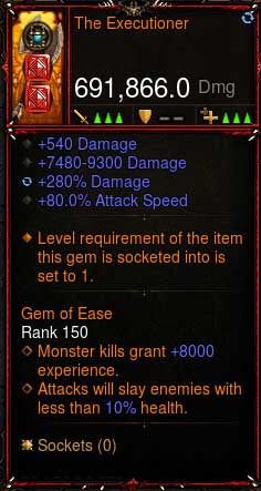 [Primal Ancient] [QUAD DPS] 2.6.6 The Executioner 691k DPS Diablo 3 Mods ROS Seasonal and Non Seasonal Save Mod - Modded Items and Gear - Hacks - Cheats - Trainers for Playstation 4 - Playstation 5 - Nintendo Switch - Xbox One