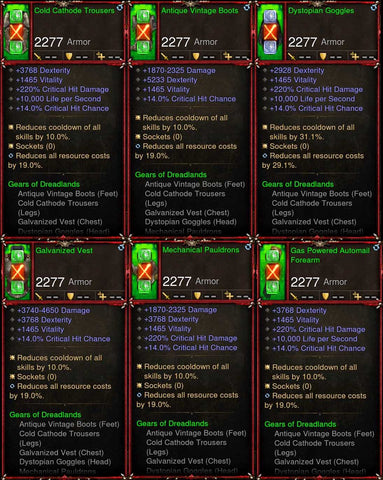 [Primal Ancient] 6x Piece Patch 2.6.9 Dreadlands Demon Hunter Set-Modded Sets-Diablo 3 Mods ROS-Akirac Diablo 3 Mods Seasonal and Non Seasonal Save Mod - Modded Items and Sets Hacks - Cheats - Trainer - Editor for Playstation 4-Playstation 5-Nintendo Switch-Xbox One