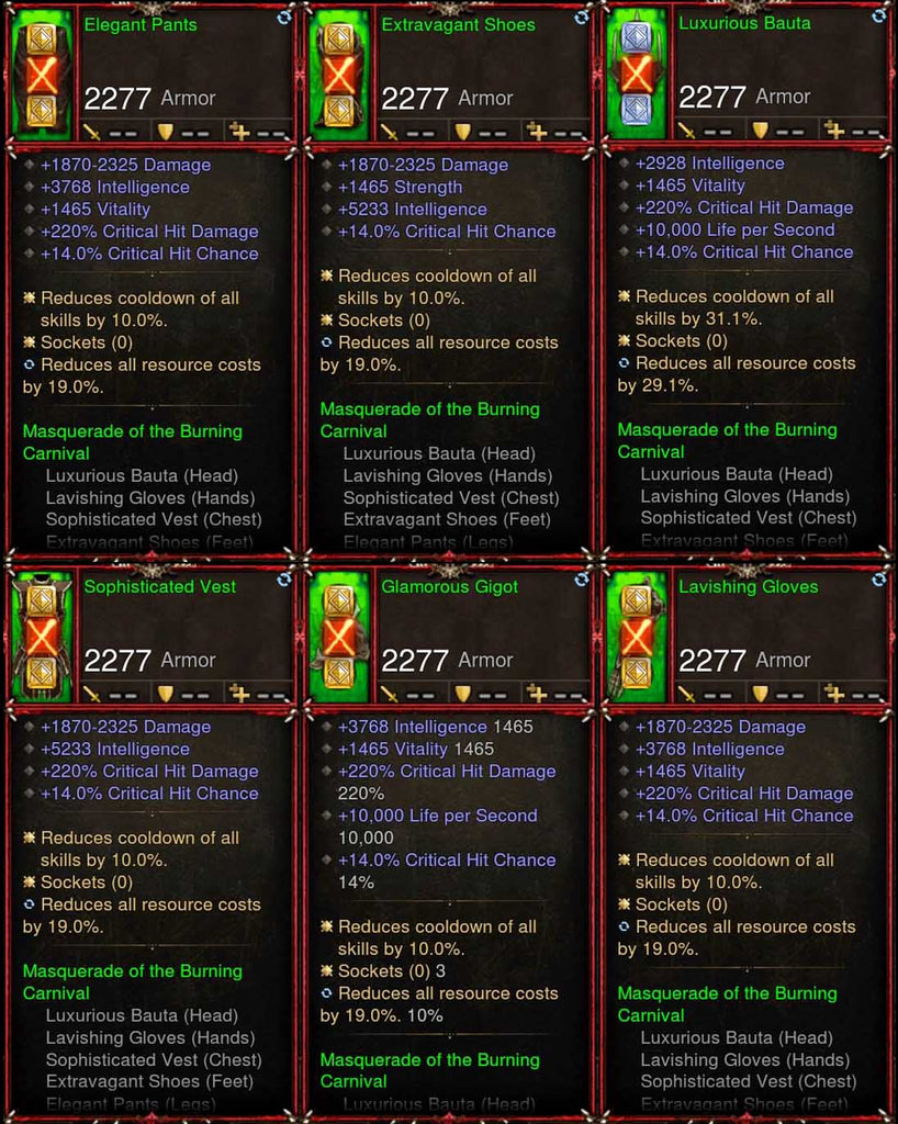 [Primal Ancient] 6x Piece Patch 2.6.9 Masquerade Necromancer Set-Modded Sets-Diablo 3 Mods ROS-Akirac Diablo 3 Mods Seasonal and Non Seasonal Save Mod - Modded Items and Sets Hacks - Cheats - Trainer - Editor for Playstation 4-Playstation 5-Nintendo Switch-Xbox One