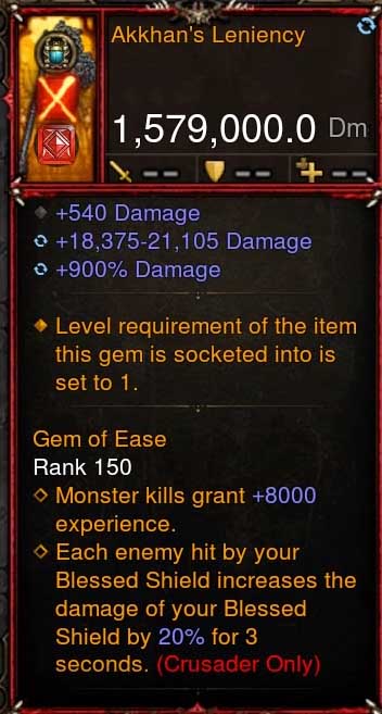 [Primal-Ethereal Infused] 1,579,000 DPS Acutal DPS Weapon AKKHANS LENIENCY Diablo 3 Mods ROS Seasonal and Non Seasonal Save Mod - Modded Items and Gear - Hacks - Cheats - Trainers for Playstation 4 - Playstation 5 - Nintendo Switch - Xbox One