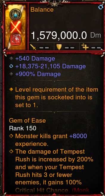 [Primal-Ethereal Infused] 1,579,000 DPS Acutal DPS Weapon BALANCE Diablo 3 Mods ROS Seasonal and Non Seasonal Save Mod - Modded Items and Gear - Hacks - Cheats - Trainers for Playstation 4 - Playstation 5 - Nintendo Switch - Xbox One