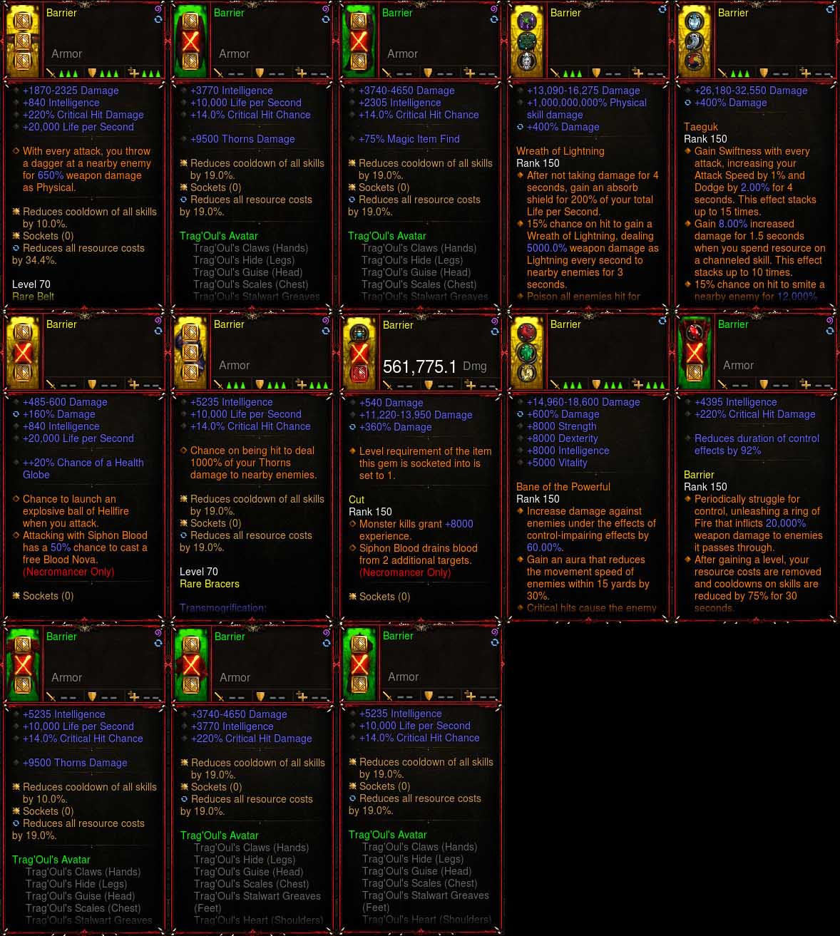 [Primal Ancient] [Quad DPS] [LIMITED] Diablo 3 IMv5 Tragouls Necromancer Set Barrier W1 Diablo 3 Mods ROS Seasonal and Non Seasonal Save Mod - Modded Items and Gear - Hacks - Cheats - Trainers for Playstation 4 - Playstation 5 - Nintendo Switch - Xbox One