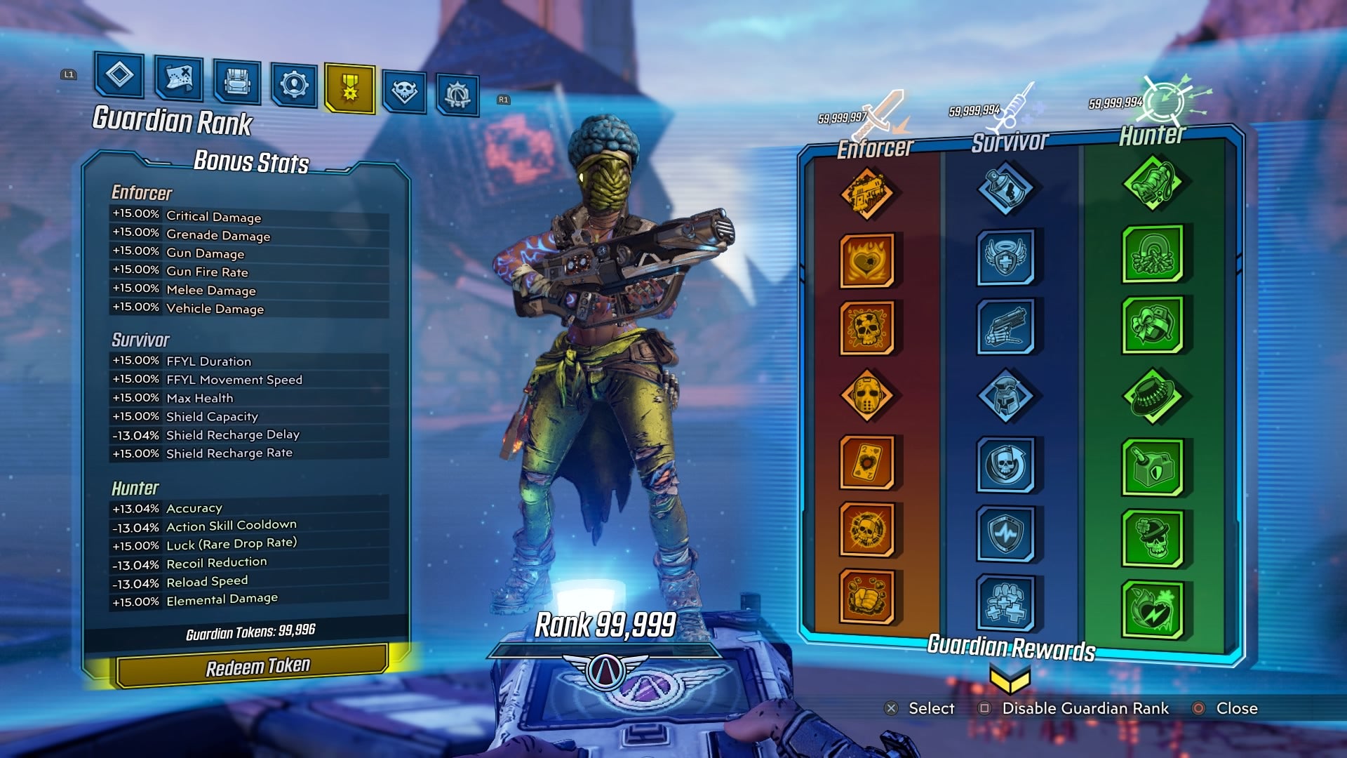(PS4/PS5) Borderlands 3 Modded Level 72 Character Mayhem 10 Unlocked with Modded Weapons Borderlands 3 Mods Seasonal and Non Seasonal Save Mod - Modded Items and Gear - Hacks - Cheats - Trainers for Playstation 4 - Playstation 5 - Nintendo Switch - Xbox One