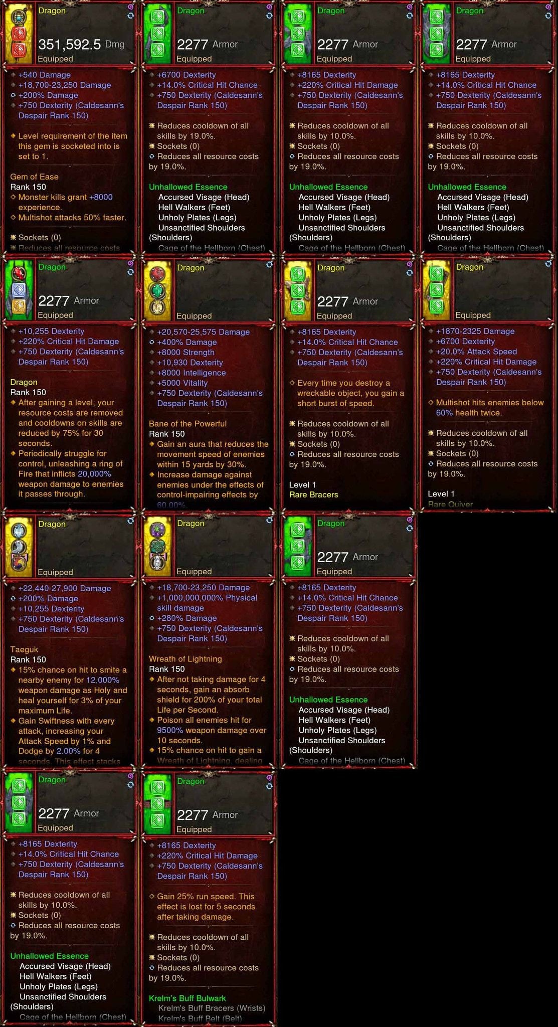 [Primal Ancient] Diablo 3 Immortal v3 Unhallow Demon Hunter Dragon Level 1-70 Diablo 3 Mods ROS Seasonal and Non Seasonal Save Mod - Modded Items and Gear - Hacks - Cheats - Trainers for Playstation 4 - Playstation 5 - Nintendo Switch - Xbox One
