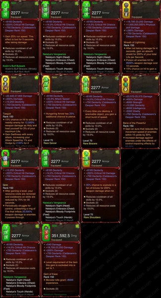 [Primal Ancient] Immortality v3 Natalya's Demon Hunter Grim-Diablo 3 Mods - Playstation 4, Xbox One, Nintendo Switch