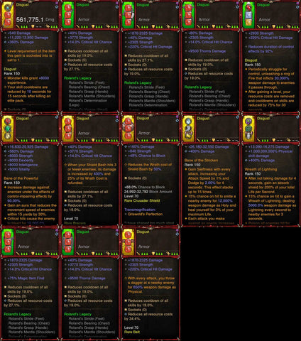 [Primal Ancient] [Quad DPS] [LIMITED] Diablo 3 IMv5 Crusader Roland Set Disgust W2-Modded Sets-Diablo 3 Mods ROS-Akirac Diablo 3 Mods Seasonal and Non Seasonal Save Mod - Modded Items and Sets Hacks - Cheats - Trainer - Editor for Playstation 4-Playstation 5-Nintendo Switch-Xbox One