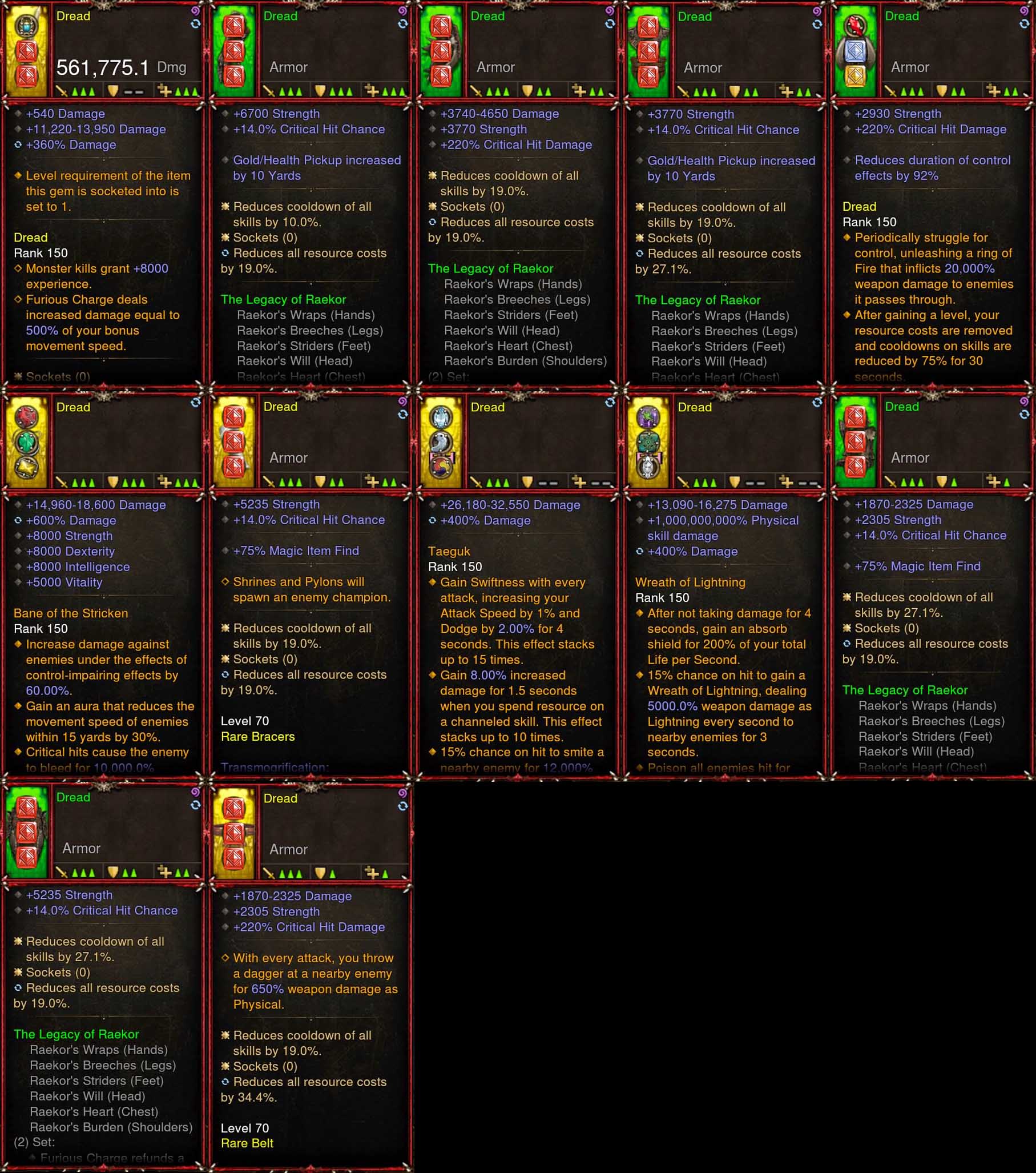 [Primal Ancient] [Quad DPS] [LIMITED] Diablo 3 IMv5 Raekor Barbarian Set Dread W2 Diablo 3 Mods ROS Seasonal and Non Seasonal Save Mod - Modded Items and Gear - Hacks - Cheats - Trainers for Playstation 4 - Playstation 5 - Nintendo Switch - Xbox One