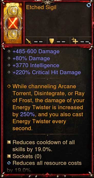 [Primal Ancient] 2.6.10 Etched Sigil Wizard Offhand Source-Weapon-Diablo 3 Mods ROS-Akirac Diablo 3 Mods Seasonal and Non Seasonal Save Mod - Modded Items and Sets Hacks - Cheats - Trainer - Editor for Playstation 4-Playstation 5-Nintendo Switch-Xbox One