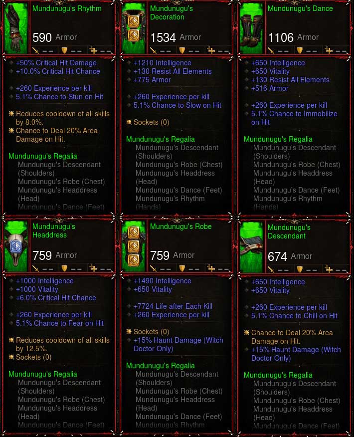 [Primal Ancient] Legit MunDunugu Witch Doctor Set 6x Pieces Diablo 3 Mods ROS Seasonal and Non Seasonal Save Mod - Modded Items and Gear - Hacks - Cheats - Trainers for Playstation 4 - Playstation 5 - Nintendo Switch - Xbox One