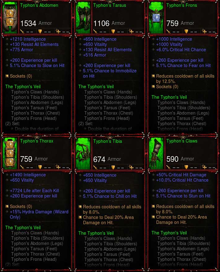 [Primal Ancient] Legit Typhon Wizard Set 6x Pieces Diablo 3 Mods ROS Seasonal and Non Seasonal Save Mod - Modded Items and Gear - Hacks - Cheats - Trainers for Playstation 4 - Playstation 5 - Nintendo Switch - Xbox One