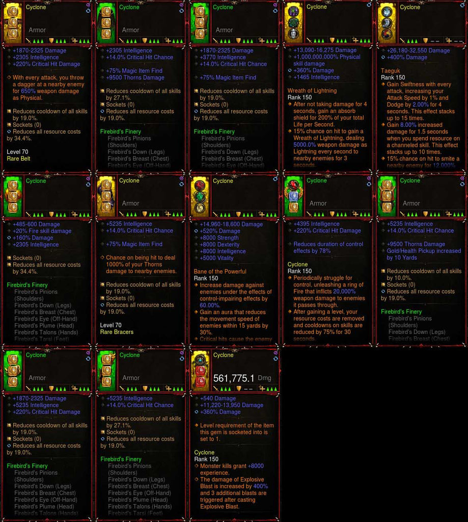 [Primal Ancient] [Quad DPS] [LIMITED] Diablo 3 IMv5 Firebird Wizard Set Cyclone W1-Modded Sets-Diablo 3 Mods ROS-Akirac Diablo 3 Mods Seasonal and Non Seasonal Save Mod - Modded Items and Sets Hacks - Cheats - Trainer - Editor for Playstation 4-Playstation 5-Nintendo Switch-Xbox One