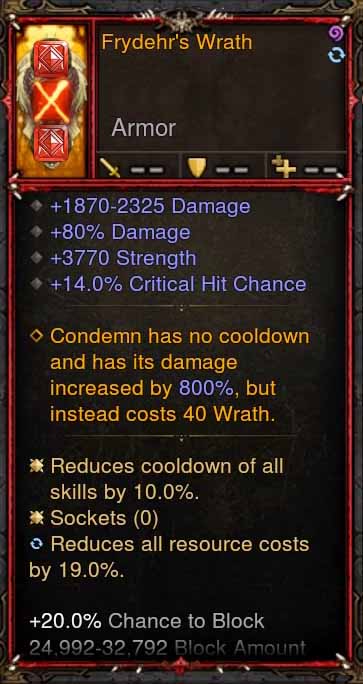 [Primal Ancient] [QUAD DPS] 2.6.1 Frydehr's Wrath Shield Diablo 3 Mods ROS Seasonal and Non Seasonal Save Mod - Modded Items and Gear - Hacks - Cheats - Trainers for Playstation 4 - Playstation 5 - Nintendo Switch - Xbox One