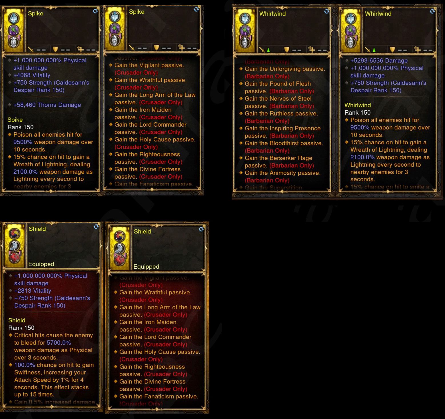 14x Passive 1000000000% GRIFT 150 Modded Ring Compatible w/ IMv3 Diablo 3 Mods ROS Seasonal and Non Seasonal Save Mod - Modded Items and Gear - Hacks - Cheats - Trainers for Playstation 4 - Playstation 5 - Nintendo Switch - Xbox One