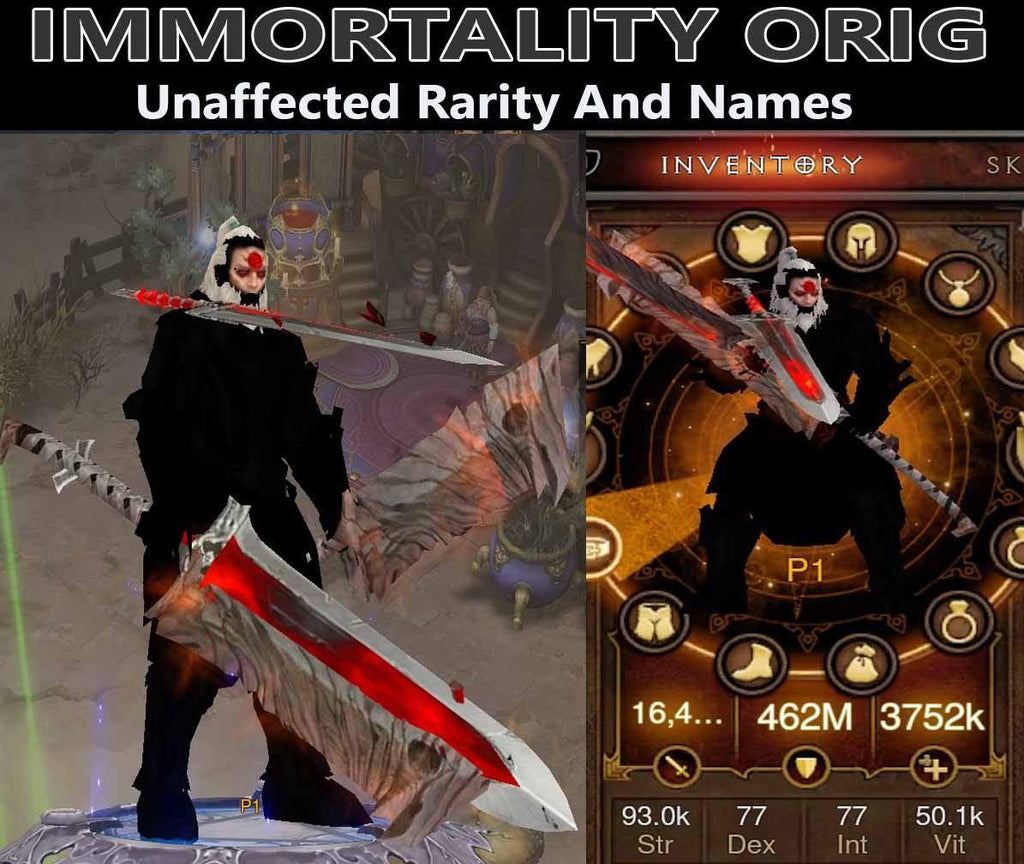 Immortality Orig Raekor's Barbarian (v3)-Diablo 3 Mods - Playstation 4, Xbox One, Nintendo Switch